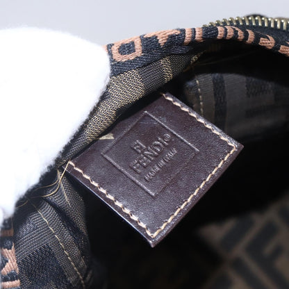 Fendi Zucca Tote bag FF motif, BROWN, CANVAS, Tote bag