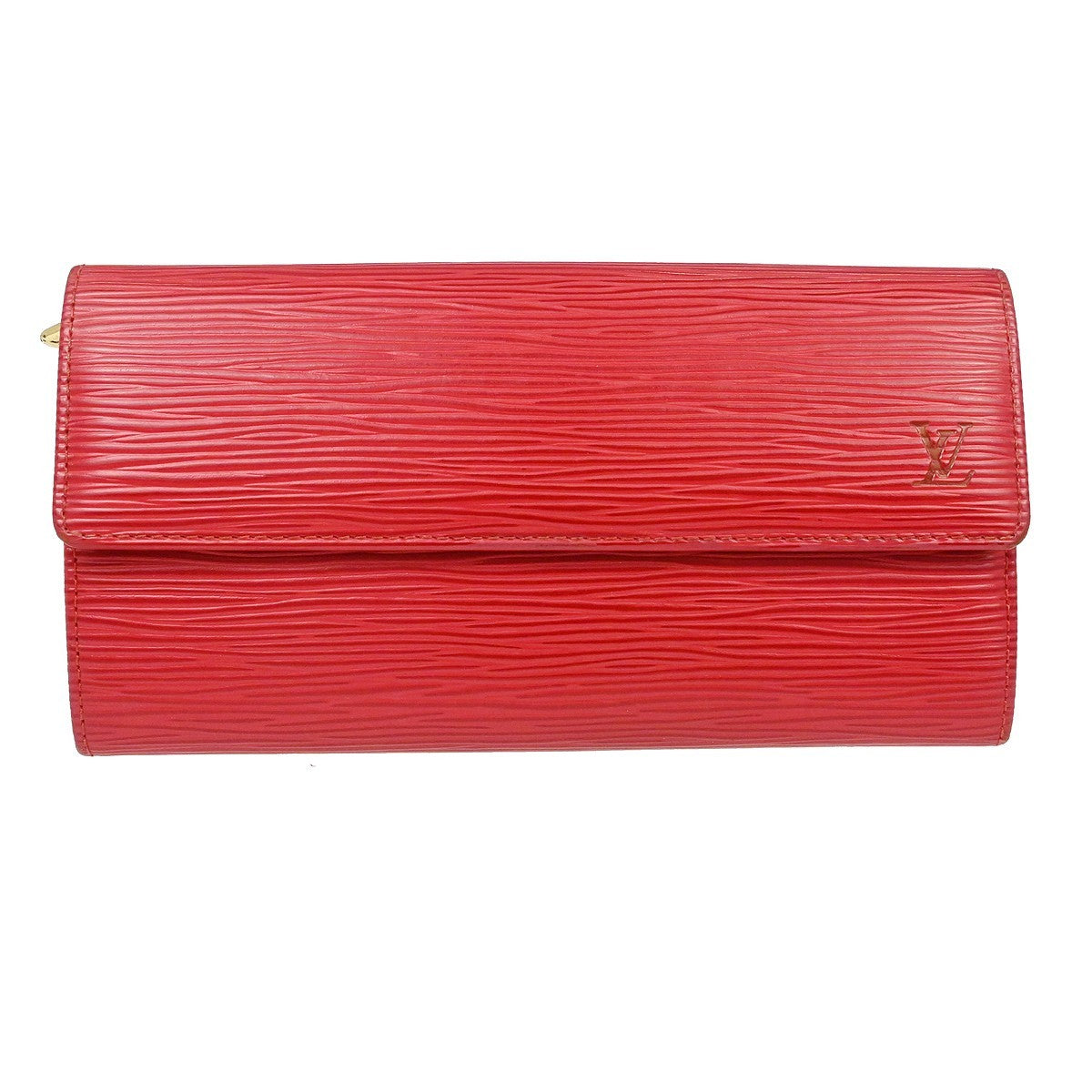 Louis Vuitton Wallet epi epi leather, Red, Leather, Wallet