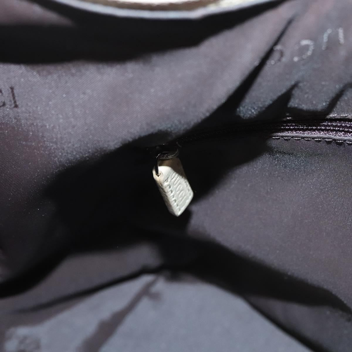 Gucci Vintage Bamboo Shoulder Bag Leather, BEIGE, LEATHER, Shoulder bag