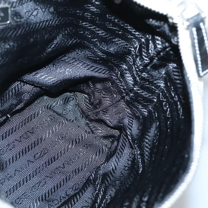 Prada Sirio Hobo Tessuto, WHITE, NYLON, Shoulder bag