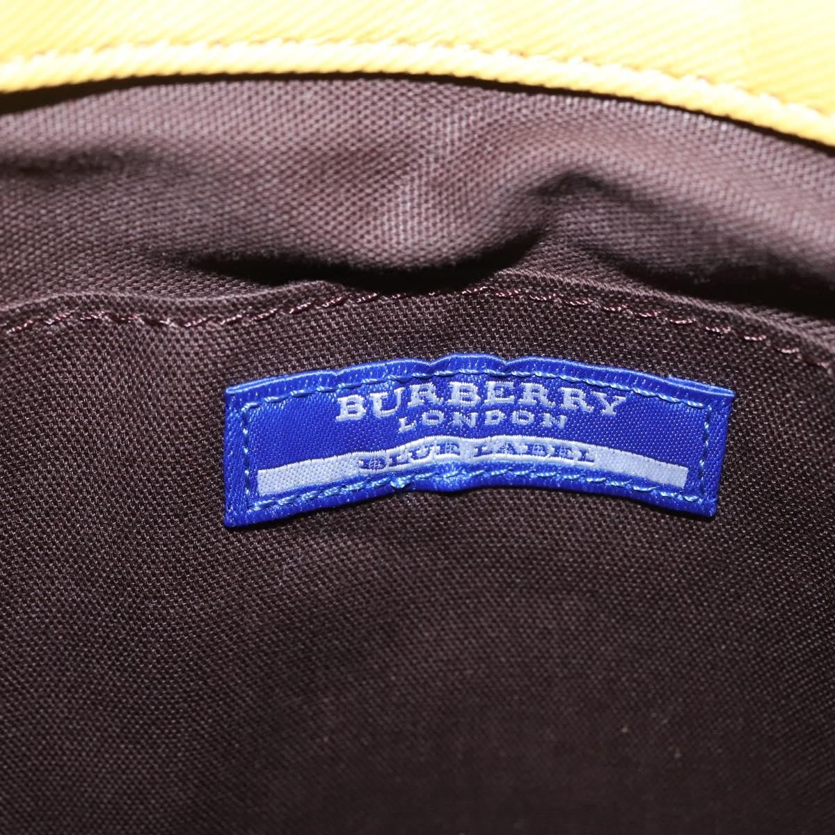 Burberry Blue Label Tote Bag Leather, YELLOW, LEATHER, Tote bag