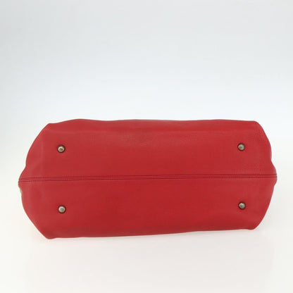 Salvatore Ferragamo Soft Sofia Tote Leather, RED, LEATHER, Tote bag