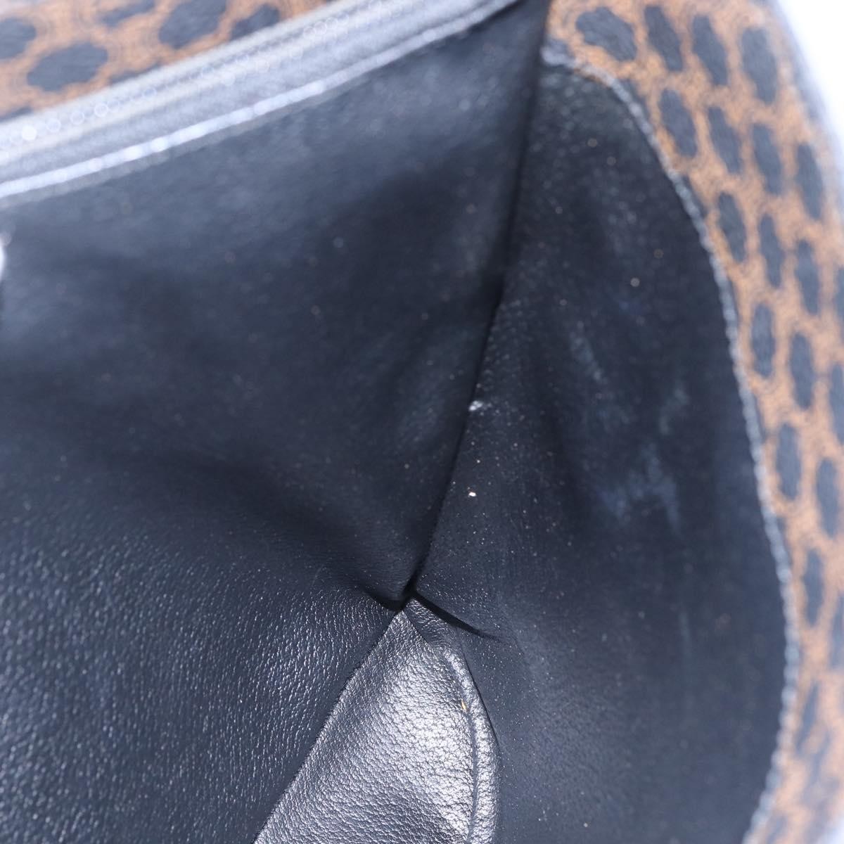 Celine Vintage Macadam Tote bag Canvas, BROWN, CANVAS, Tote bag