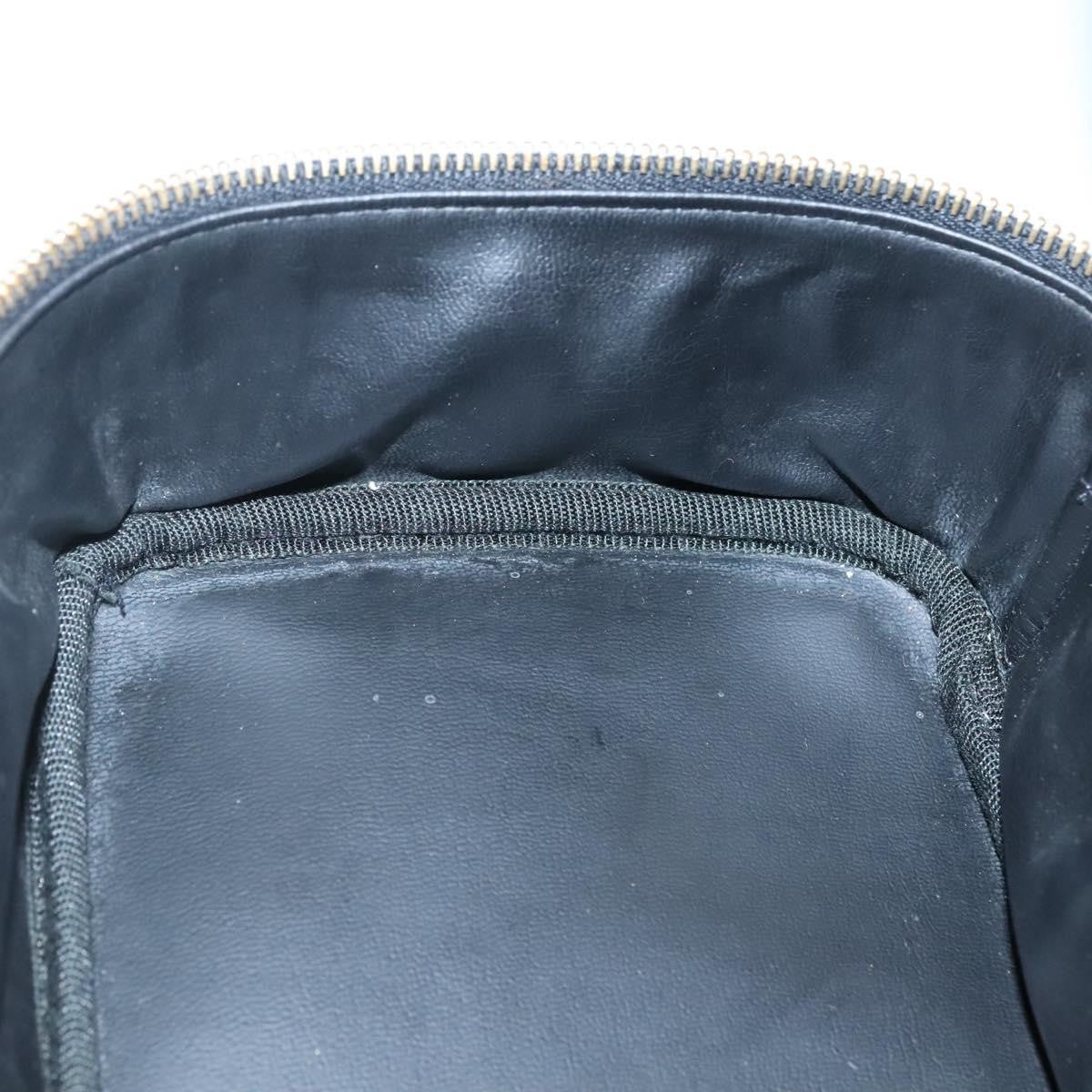Chanel Vanity pouch Leather, BLACK, PATENT_LEATHER, Toiletry Case