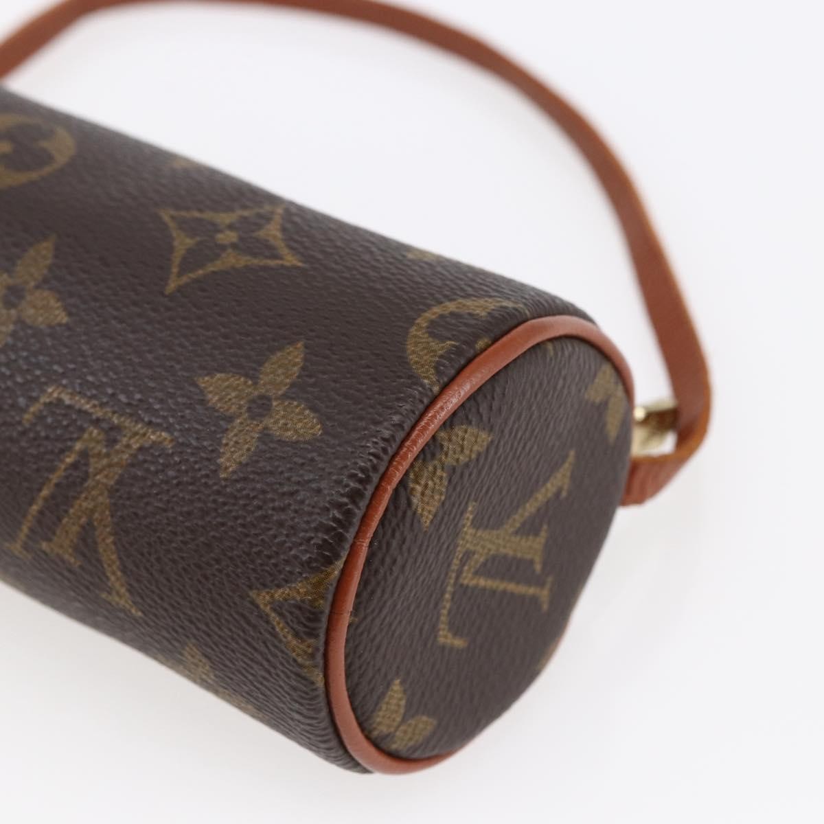 Louis Vuitton Papillon Pochette Monogram Canvas, BROWN, CANVAS, Handbag