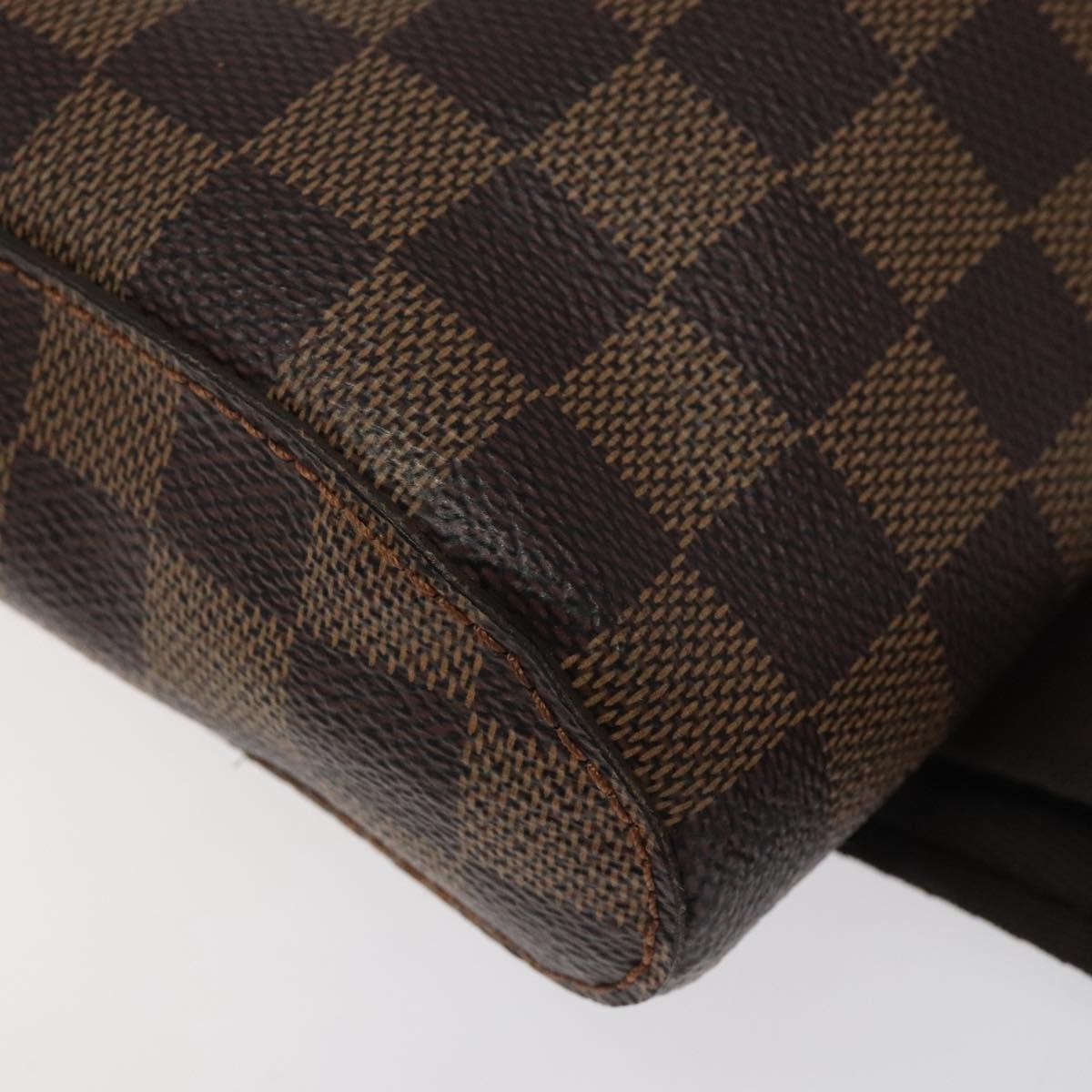 Louis Vuitton Geronimos Waist Bag Damier, BROWN, CANVAS, Clutche & pouche