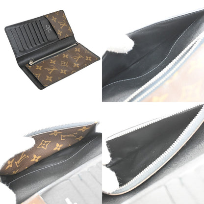 Louis Vuitton Tanon Wallet Macassar Monogram Canvas, BROWN, CANVAS, Wallets