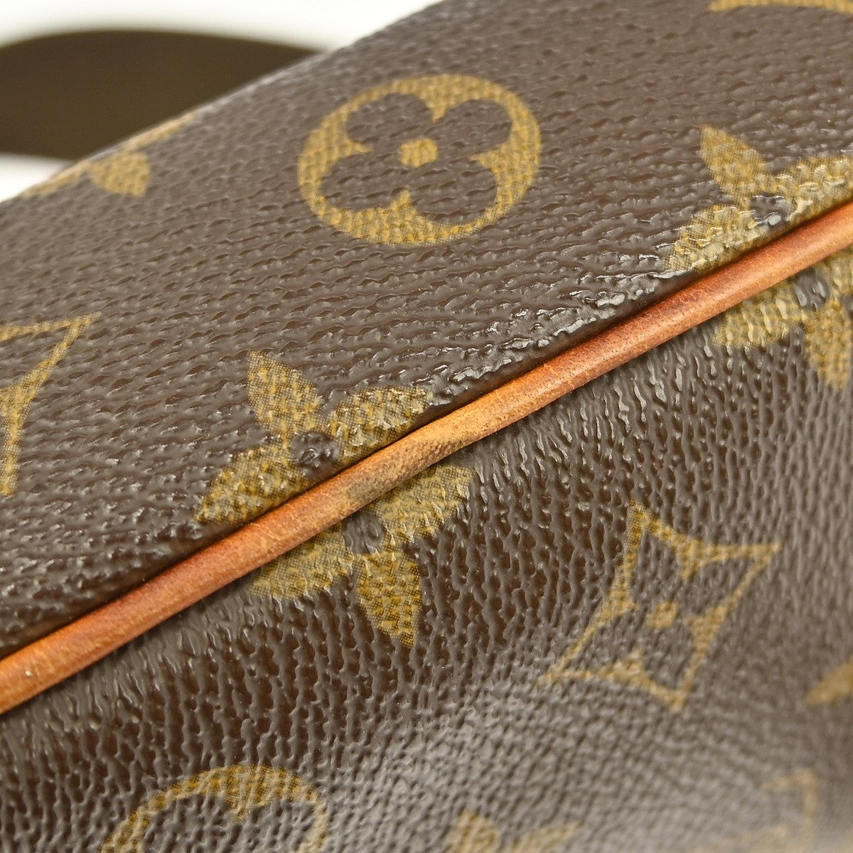 Louis Vuitton Pochette Gange Monogram Canvas, BROWN, CANVAS, Shoulder bag
