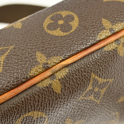 Louis Vuitton Pochette Gange Monogram Canvas, BROWN, CANVAS, Shoulder bag