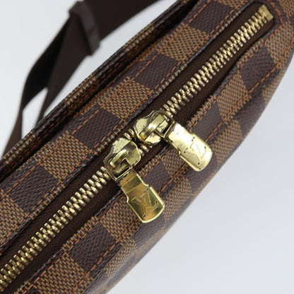 Louis Vuitton Geronimos Waist Bag Damier, BROWN, CANVAS, Shoulder bag