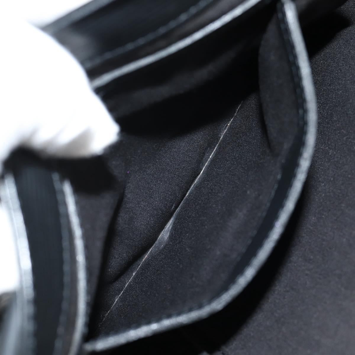 Louis Vuitton Sac Plat Bag Epi Leather, BLACK, LEATHER, Handbag