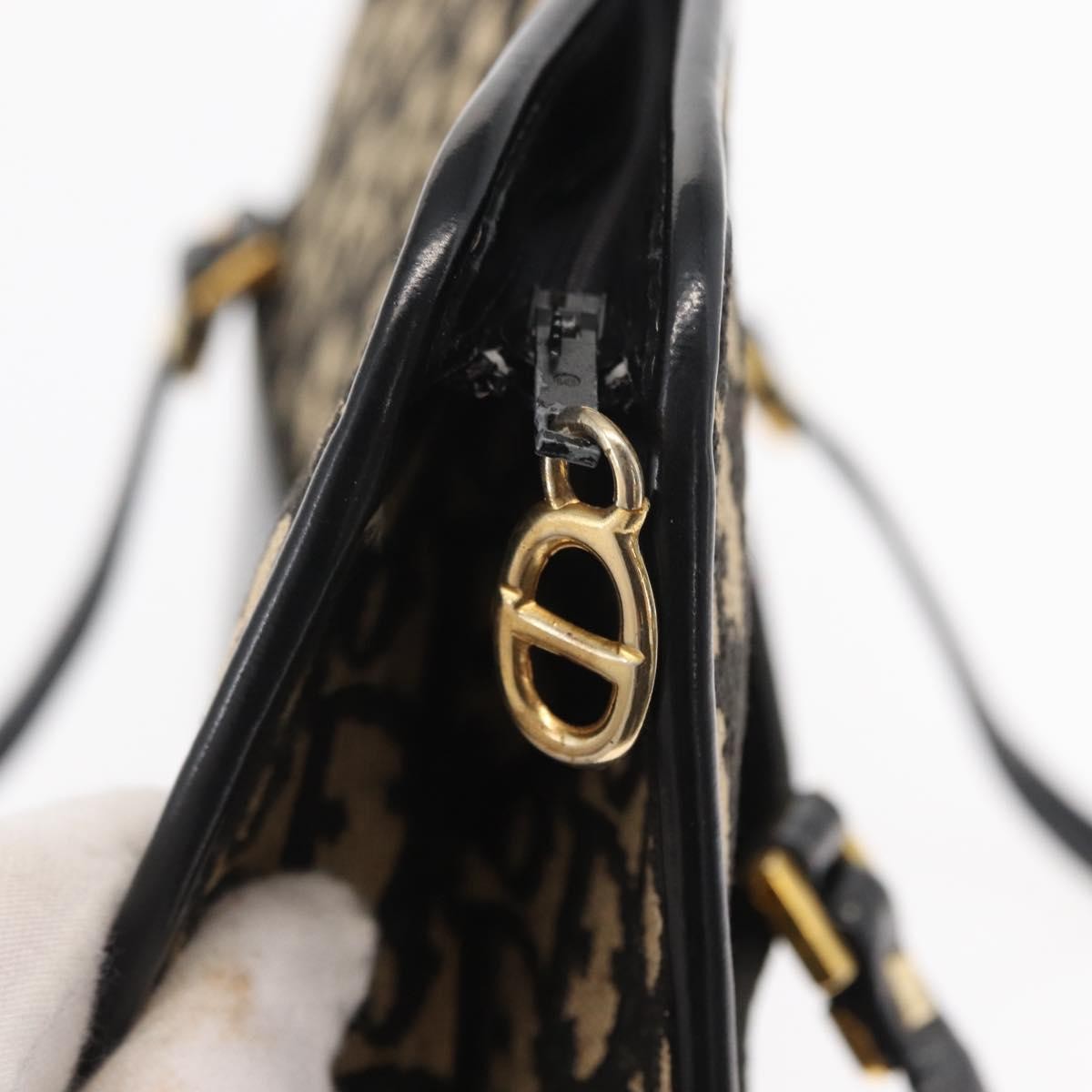 Christian Dior Trotter shoulder bag Canvas, BLACK, CANVAS, Shoulder bag