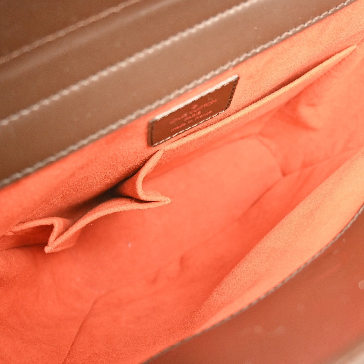 Louis Vuitton Sarria Handbag Damier, BROWN, CANVAS, Handbag