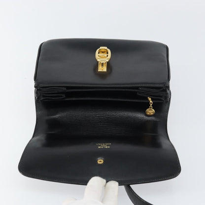 Celine Horse Carriage Shoulder bag Leather, BLACK, LEATHER, Shoulder bag