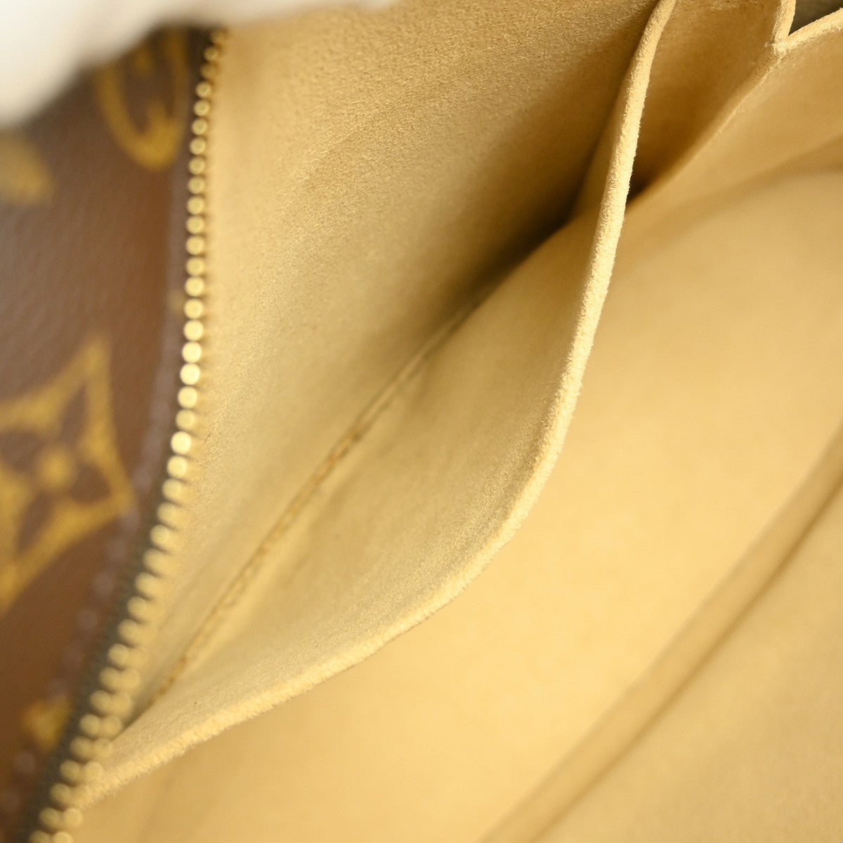 Louis Vuitton Babylone Handbag Monogram Canvas, BROWN, CANVAS, Tote bag