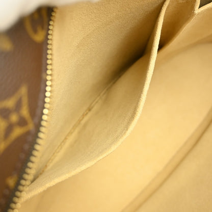 Louis Vuitton Babylone Handbag Monogram Canvas, BROWN, CANVAS, Tote bag