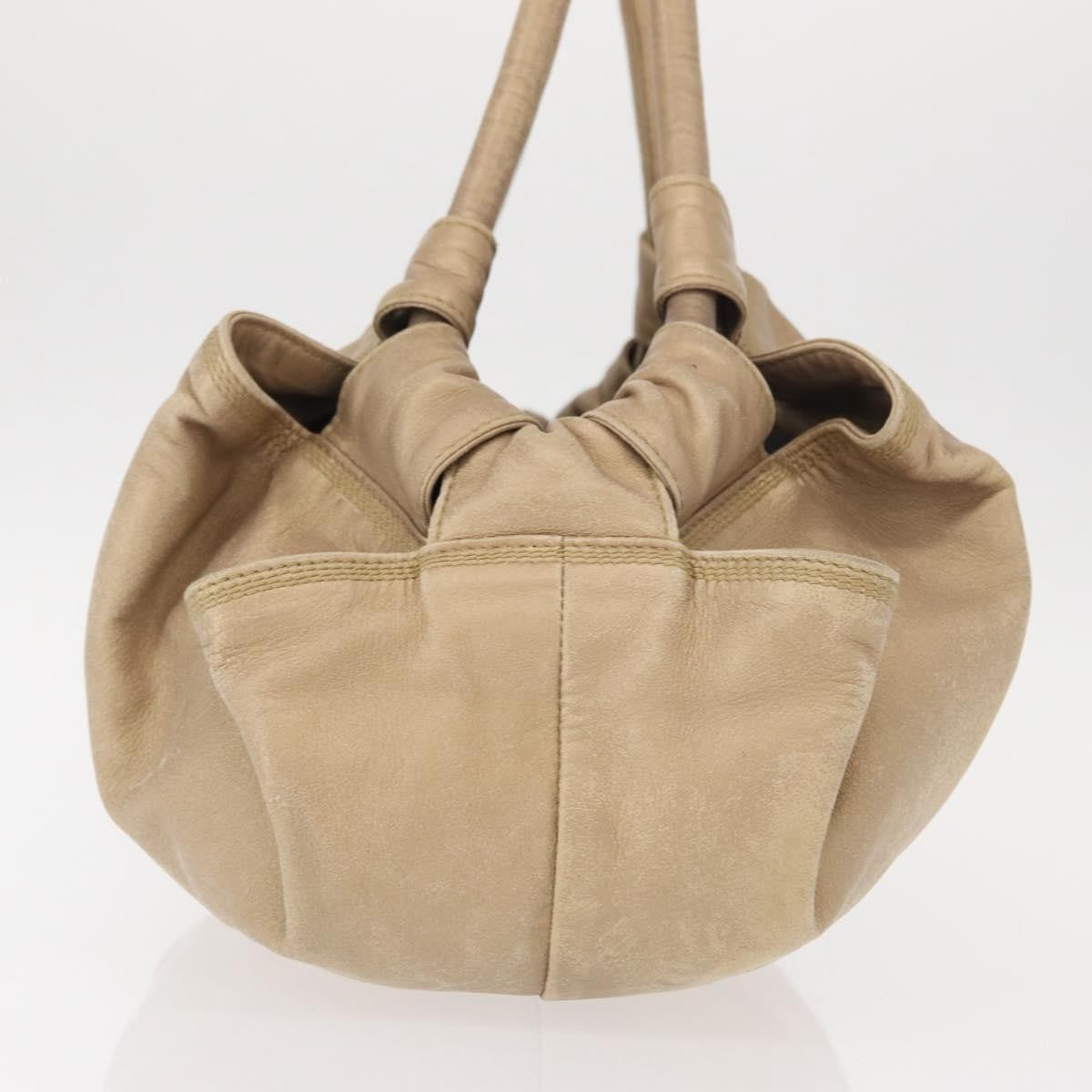 Loewe Anagram Logo Nappa Aire Hand Bag Leather, BEIGE, LEATHER, Handbag