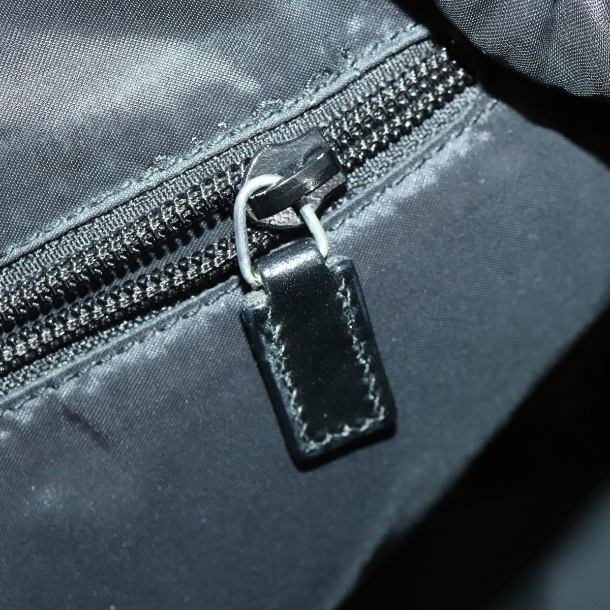 Prada Vintage Shoulder Bag Tessuto, BLACK, CANVAS, Shoulder bag