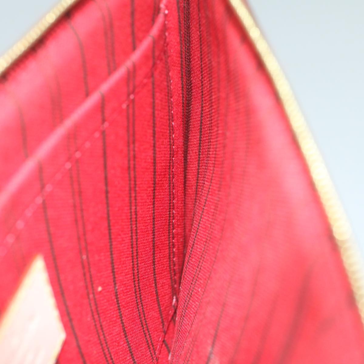 Louis Vuitton Neverfull Pochette Monogram Canvas, BROWN, CANVAS, Tote bag