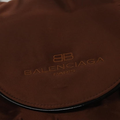 Balenciaga Vintage Backpack Nylon, Brown, Nylon, Backpack
