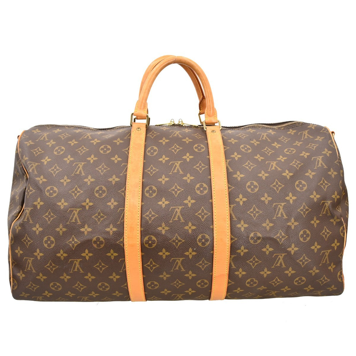 Louis Vuitton Keepall Bandouliere Bag Monogram Canvas, Brown, Canvas, Travel Bag