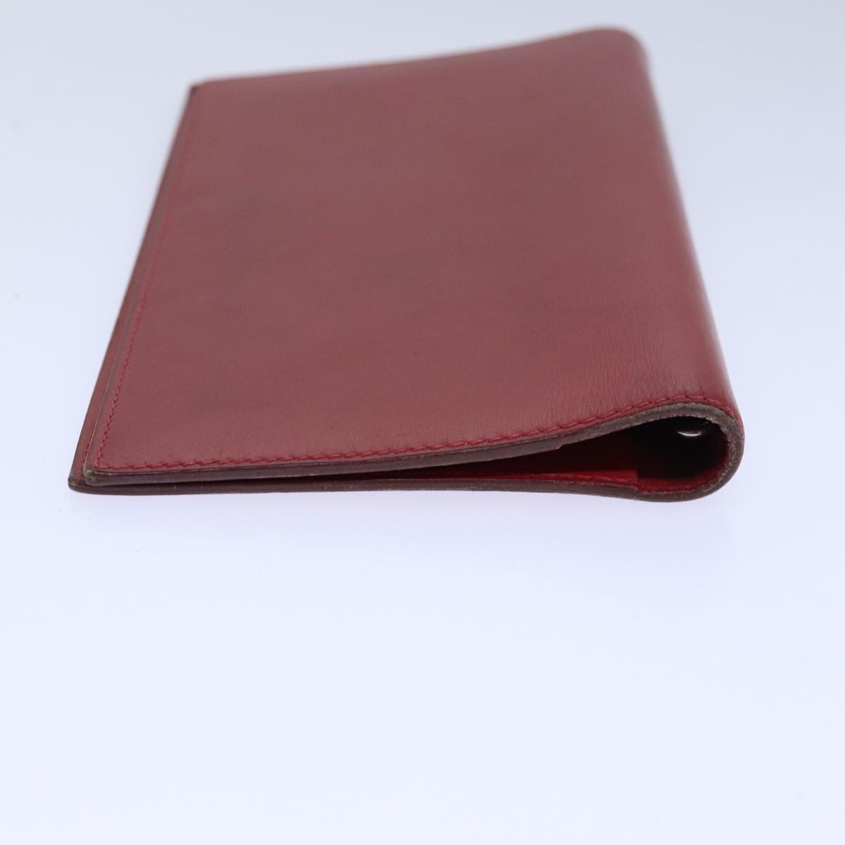 Hermes Agenda A6 Day Planner Housse Leather, RED, LEATHER, Wallets