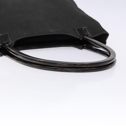 Prada Vintage Tote Suede, GRAY, SUEDE, Tote bag