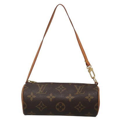 Louis Vuitton Papillon Pochette Monogram Canvas, BROWN, CANVAS, Handbag