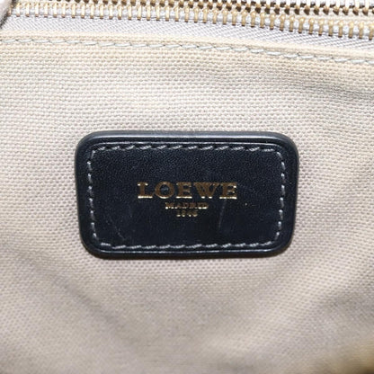 Loewe Anagram handbag PVC Leather, BLACK, PVC, Handbag