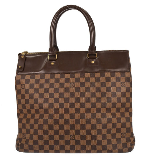Louis Vuitton Greenwich Travel Bag Damier, BROWN, CANVAS, Tote bag