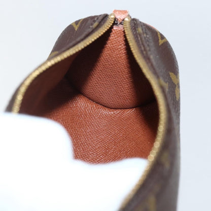 Louis Vuitton Papillon Pochette Monogram Canvas, BROWN, CANVAS, Handbag