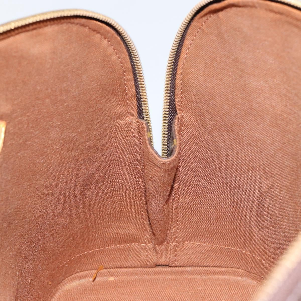 Louis Vuitton Alma Handbag Monogram Canvas, BROWN, CANVAS, Handbag