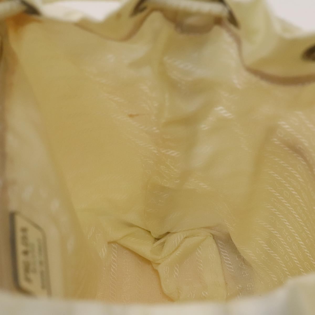 Prada Double Front Pocket Backpack Tessuto, WHITE, NYLON, Backpack