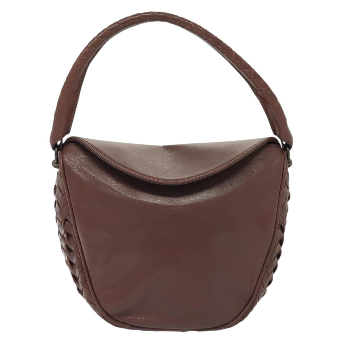 Bottega Veneta Intrecciato Leather, PURPLE, LEATHER, Clutche & pouche