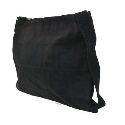 Fendi Vintage Shoulder Bag Zucca Canvas, BROWN, CANVAS, Shoulder bag