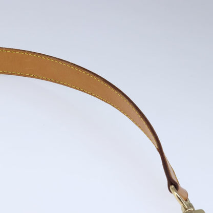 Louis Vuitton Adjustable Shoulder Strap Leather, BEIGE, LEATHER, Straps