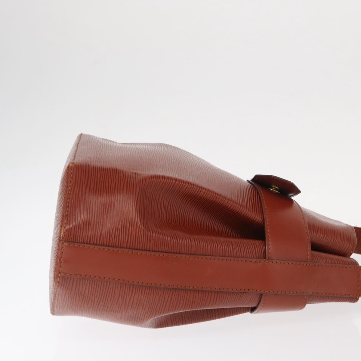 Louis Vuitton Vintage Sac d'Epaule Handbag Epi Leather, BROWN, LEATHER, Shoulder bag