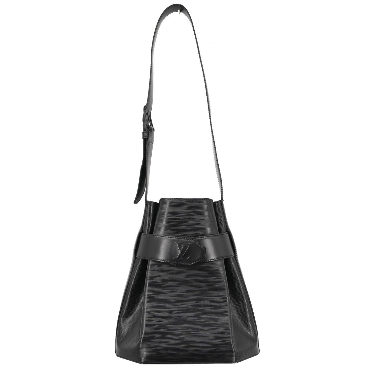 Louis Vuitton Vintage Sac d'Epaule Handbag Epi Leather, Black, Leather, Shoulder Bag