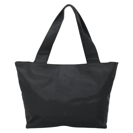 Salvatore Ferragamo Gancini Tote Nylon, BLACK, NYLON, Tote bag