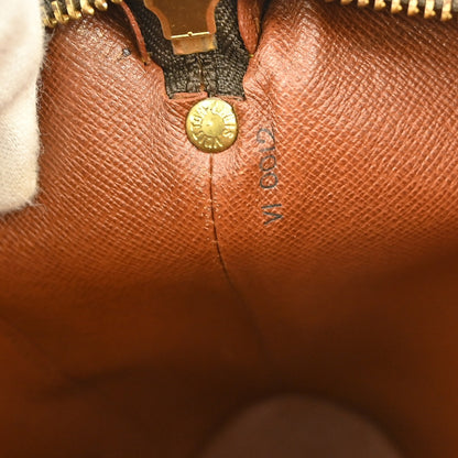 Louis Vuitton Drouot Handbag Monogram Canvas, BROWN, CANVAS, Shoulder bag