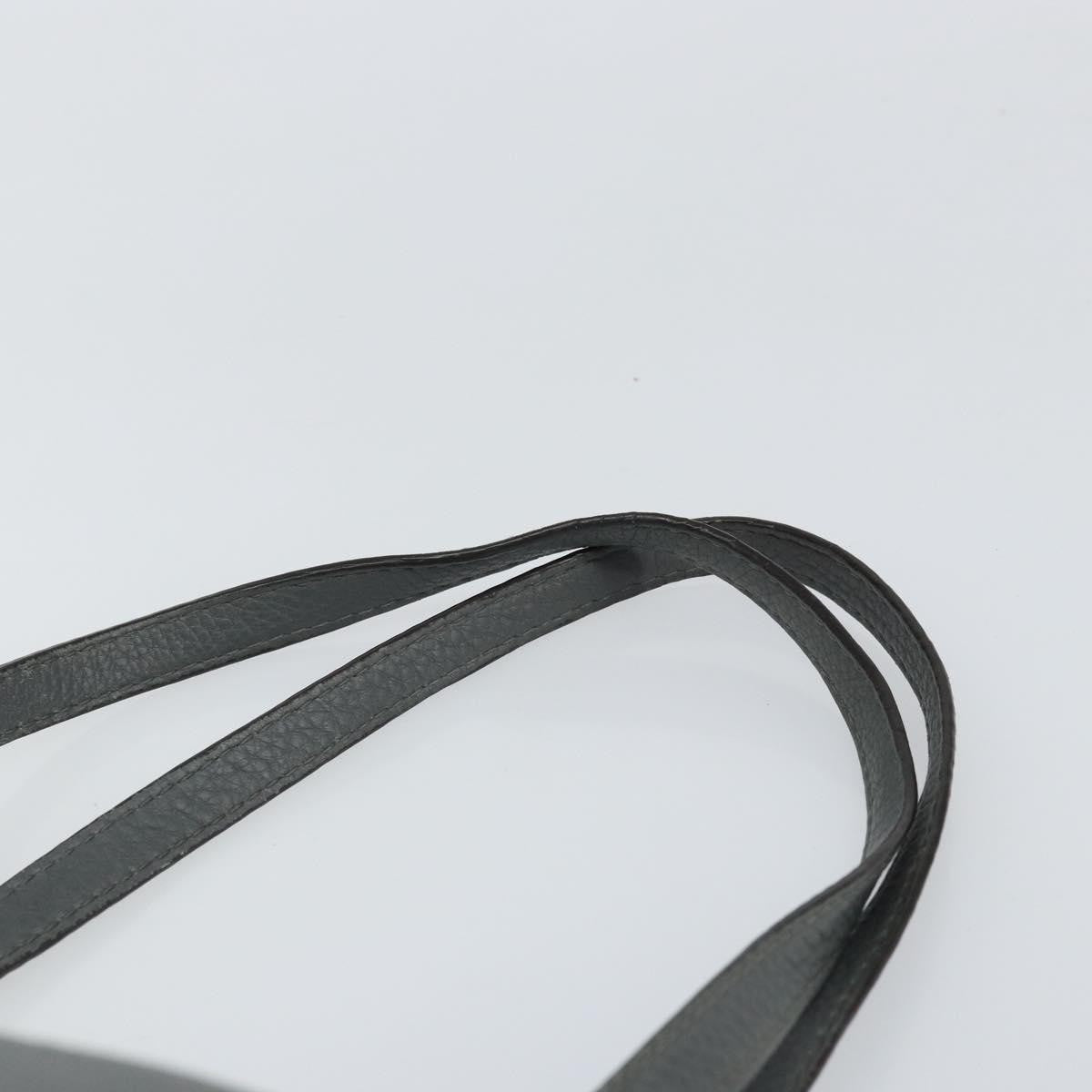 Gucci Bamboo Tassel Tote Leather, GRAY, LEATHER, Tote bag