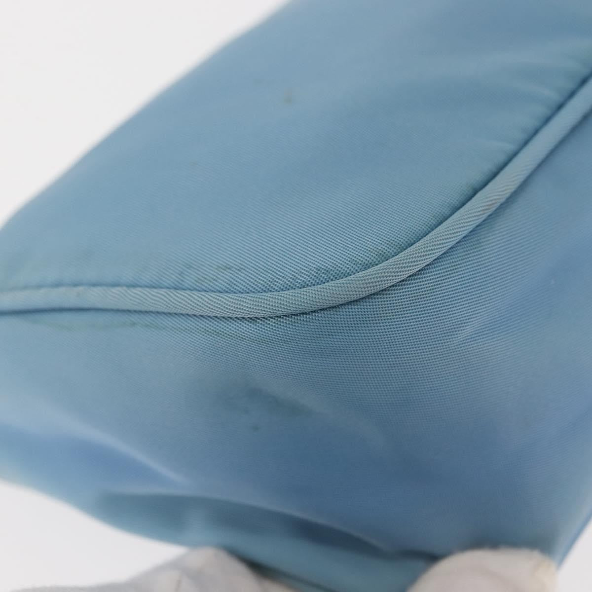 Prada Pochette Shoulder Bag Tessuto, BLUE, NYLON, Clutche & pouche