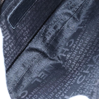 Chanel Lax Tassel Chain Shoulder Bag Leather, BROWN, LEATHER, Shoulder bag