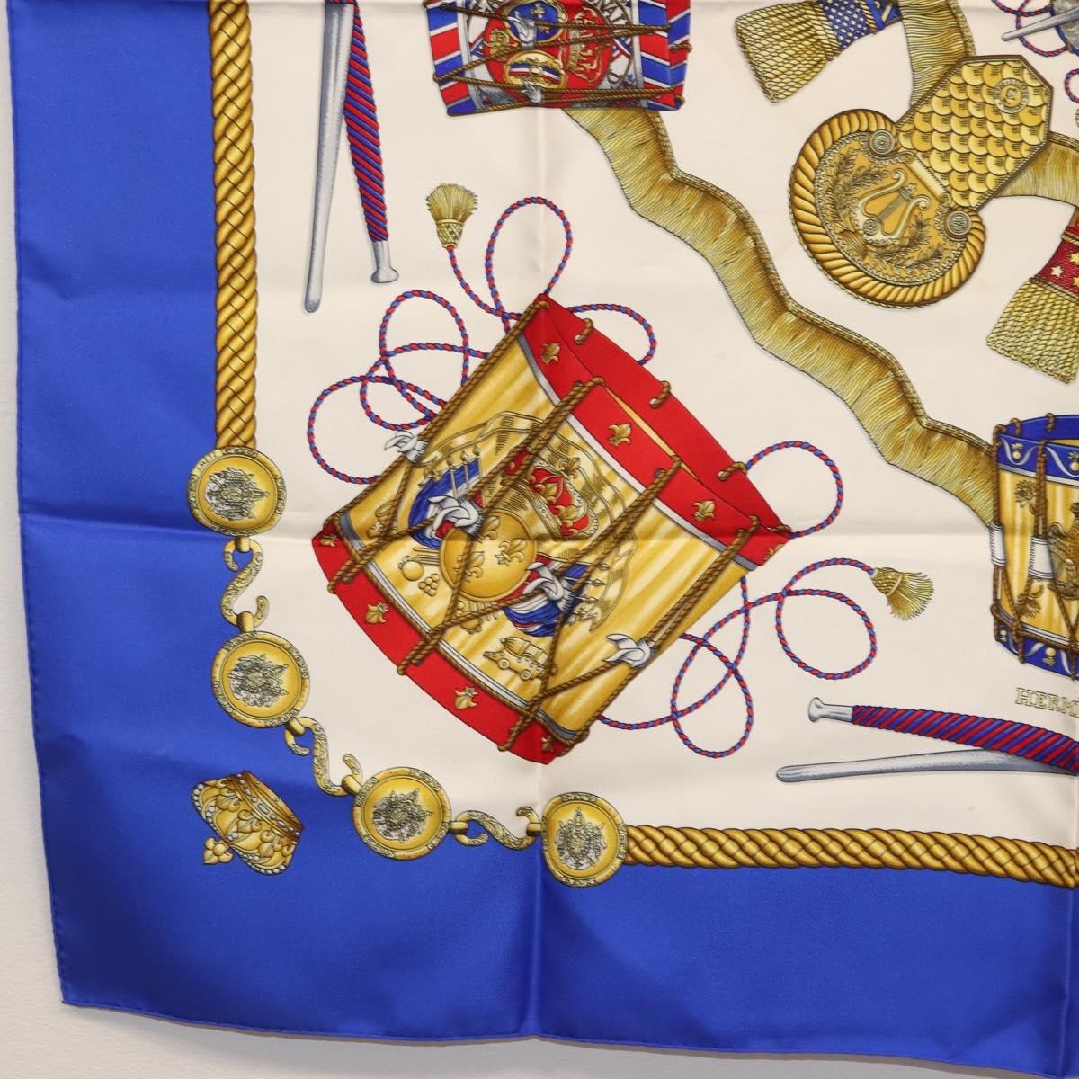 Hermes Carré 90 Silk multicolor, BLUE, SILK, Scarve & shawl
