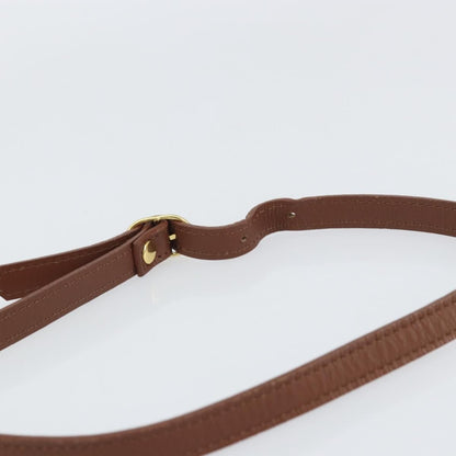 Burberry Vintage Flap Crossbody Bag Leather, BROWN, LEATHER, Shoulder bag