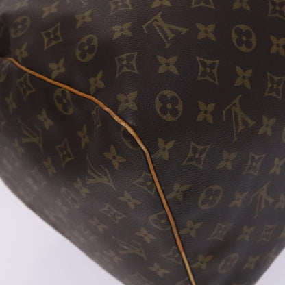 Louis Vuitton Keepall Bag Monogram Canvas, BROWN, CANVAS, Travel bag
