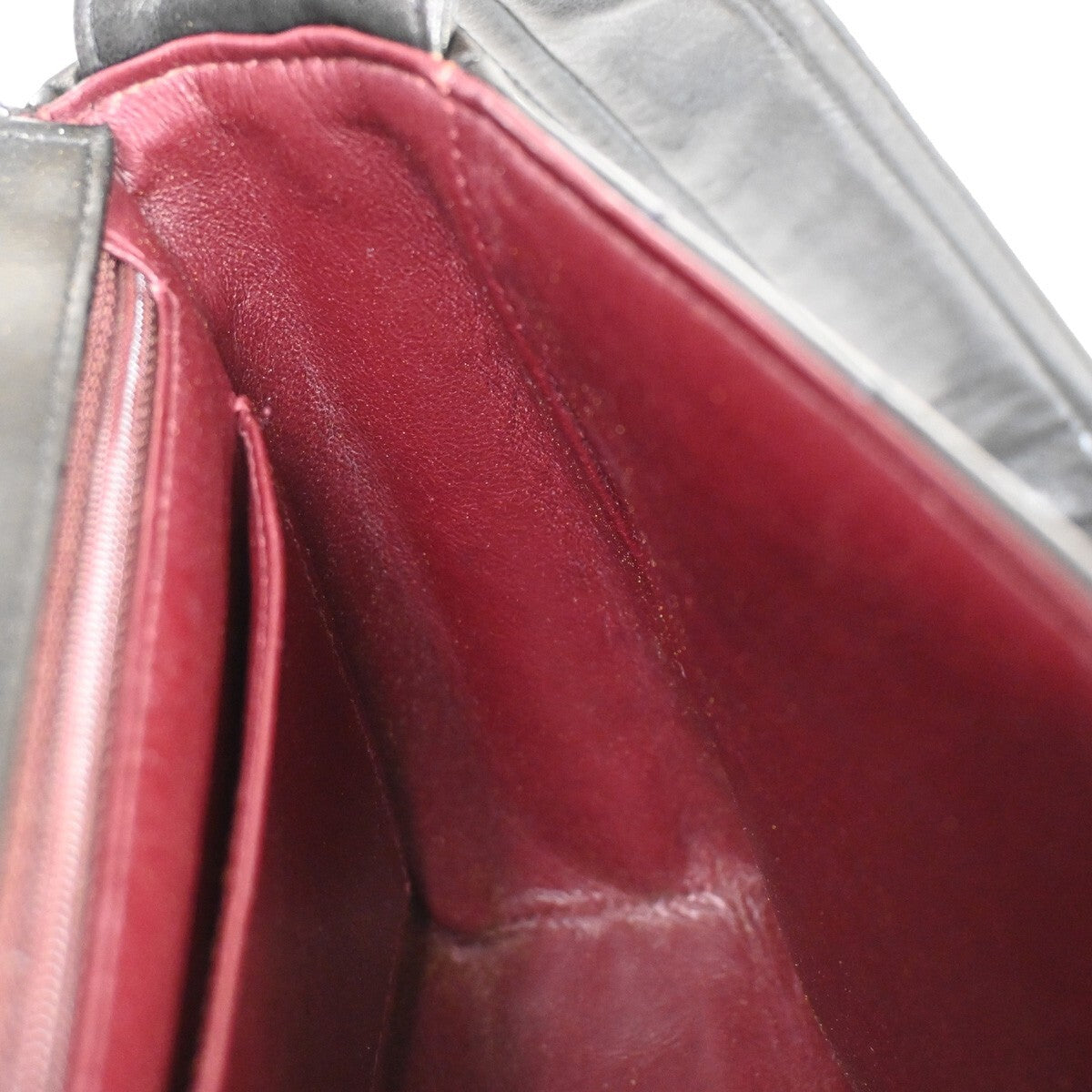 Chanel Mademoiselle Camera Bag Vertical Quilted Lambskin, BLACK, LEATHER, Shoulder bag