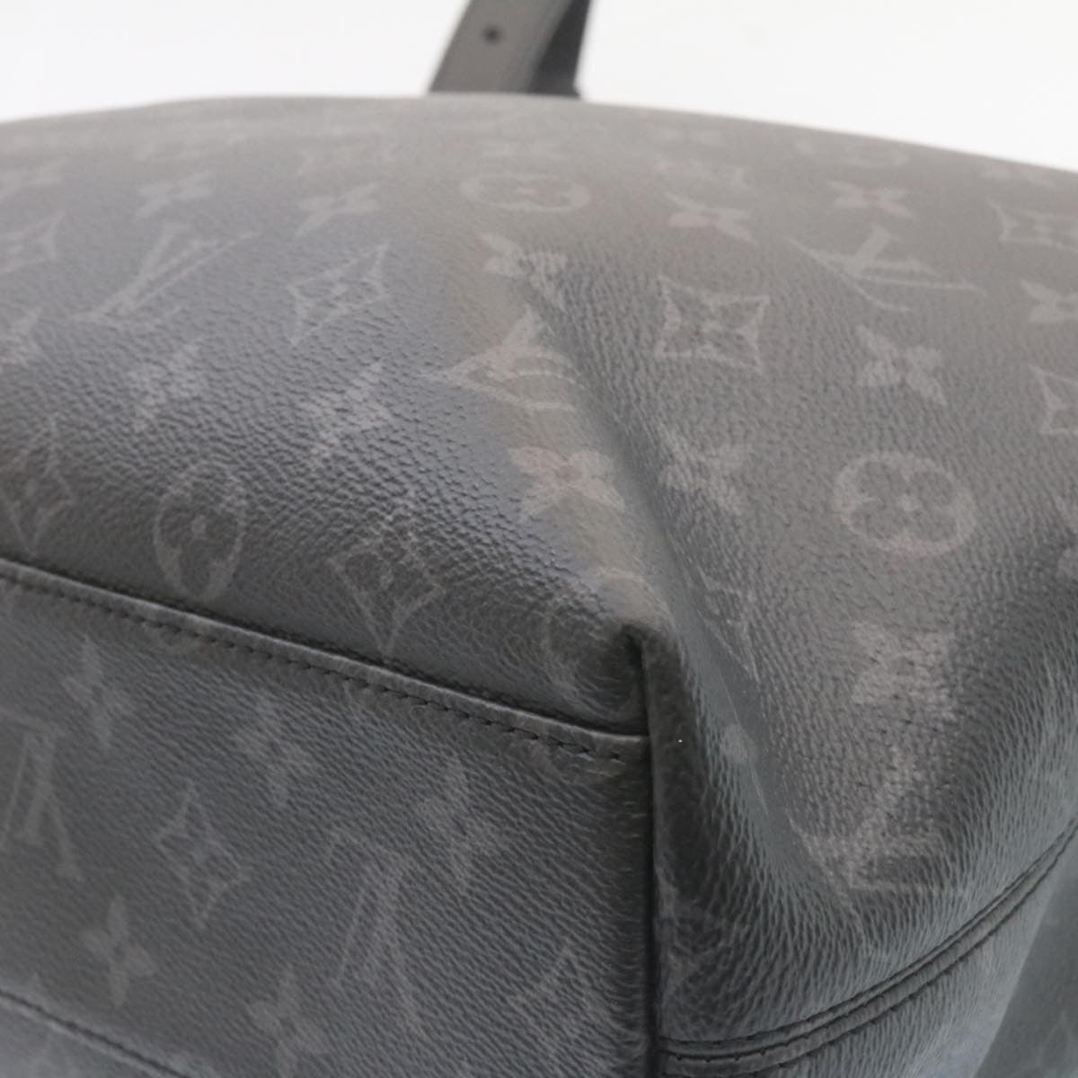 Louis Vuitton Explorer Tote Monogram Eclipse Canvas, BLACK, CANVAS, Tote bag