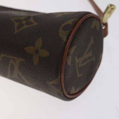 Louis Vuitton Papillon Pochette Monogram Canvas, BROWN, CANVAS, Handbag