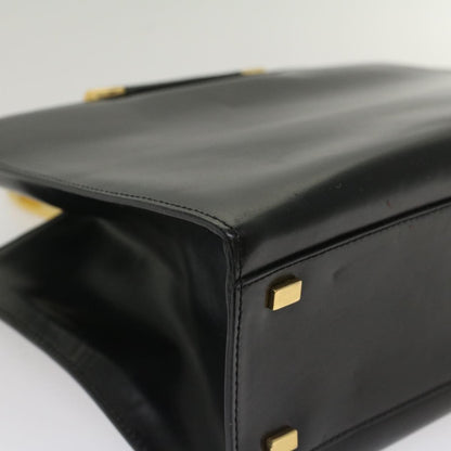 Celine Handbag Leather, BLACK, LEATHER, Handbag